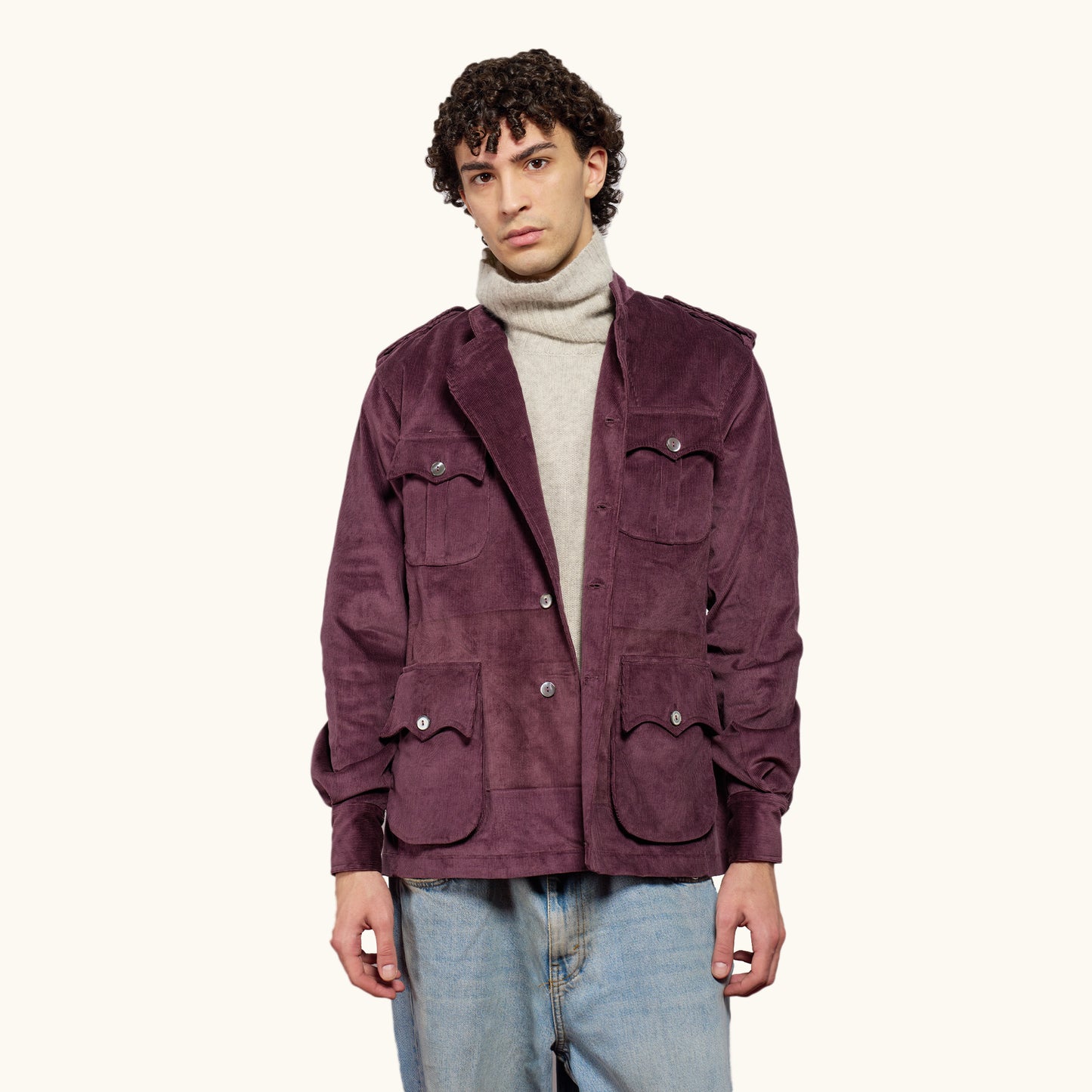 Corduroy - Aubergine